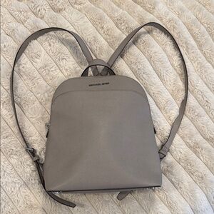 Michael Kors Taupe Backpack